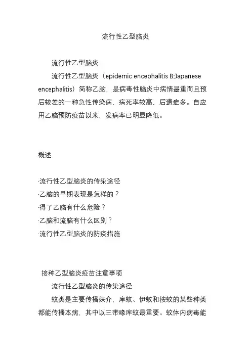 流行性乙型脑炎 2