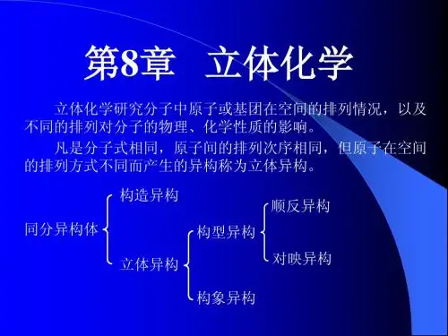 第8章+立体化学