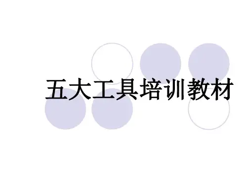 TS16949-2009五大核心工具介绍