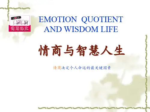情商与智慧人生