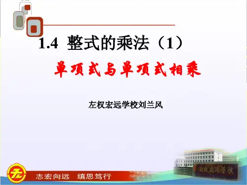 整式的乘法