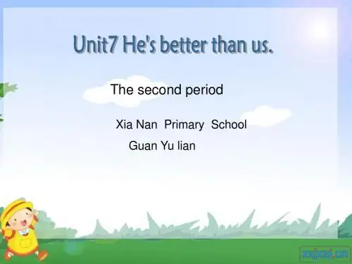 7 He's better than us1.