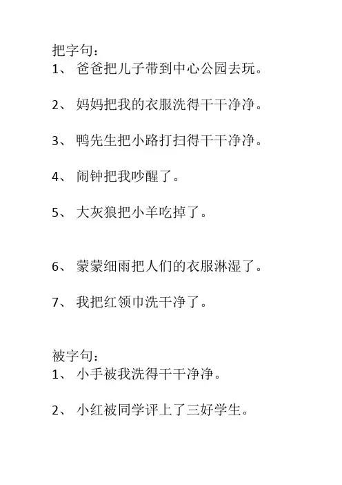 把字句