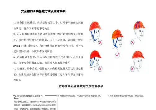劳动防护用品的正确佩戴方法