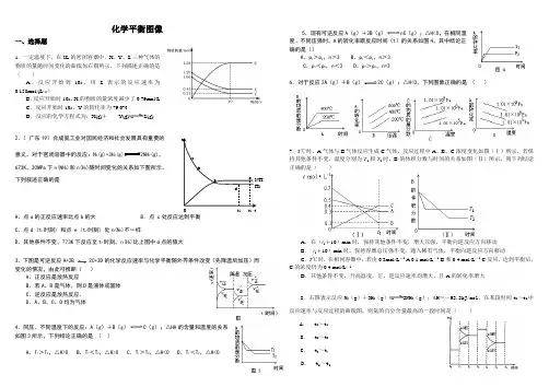 化学平衡图像题专题试题
