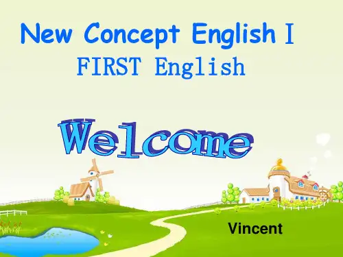 新概念英语第一册 Lesson5-6 Nice to meet you