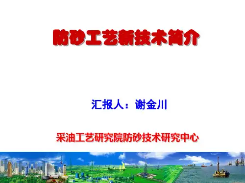 油气井防砂新技术