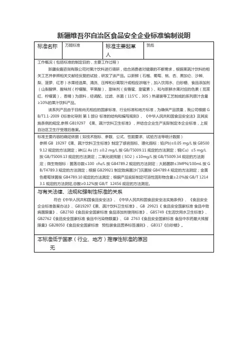 标准编制说明 3