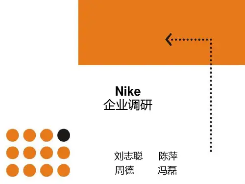 耐克企业调研2