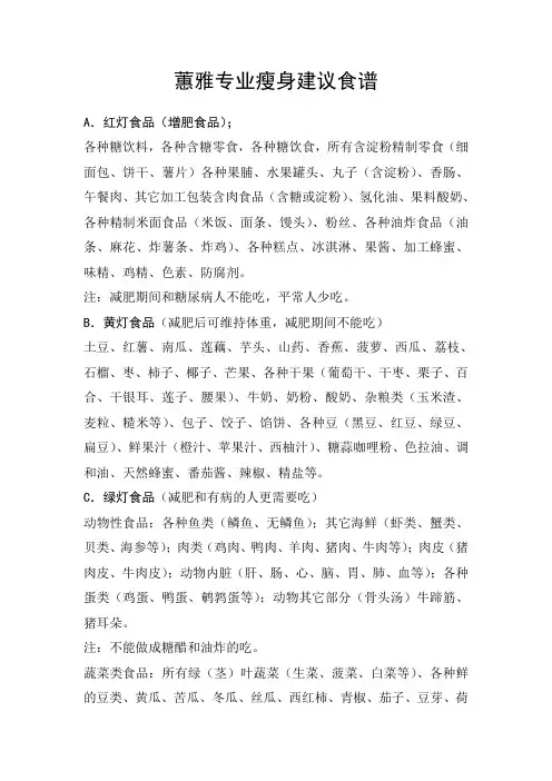 体重指数计算公式