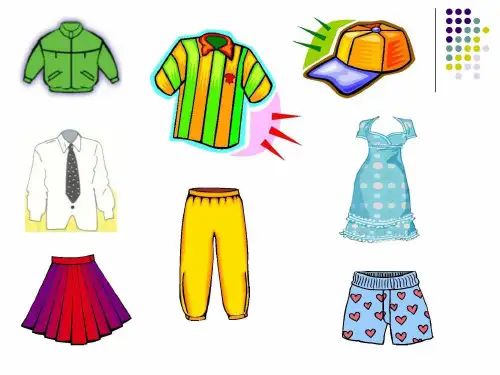 clothes 剑桥少儿英语 小学英语 衣服