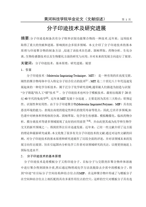 分子印迹技术 2