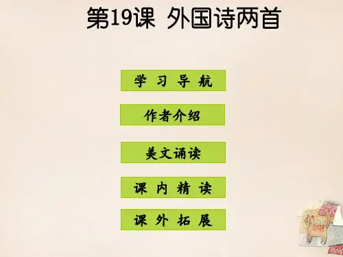 部编优质课一等奖初中语文七年级下册《假如生活欺骗了你》 (6)