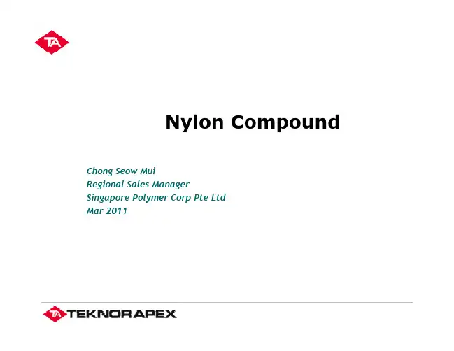 Chemlon Nylon Introduction-2011Mar