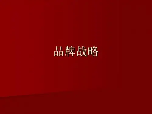 品牌战略