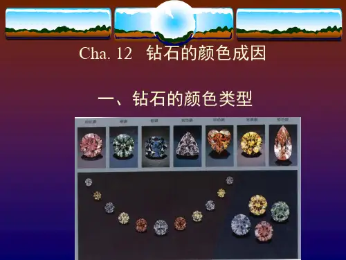 钻石颜色成因