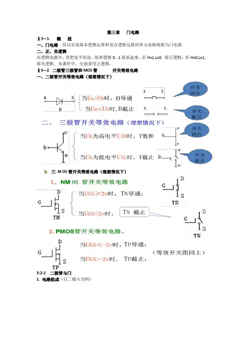 第三章 门电路 数电
