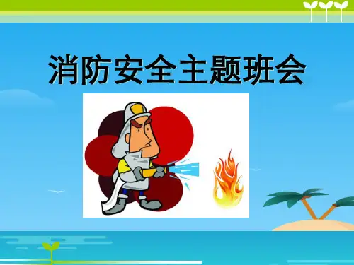《消防安全主题班会》PPT[优秀课件资料]