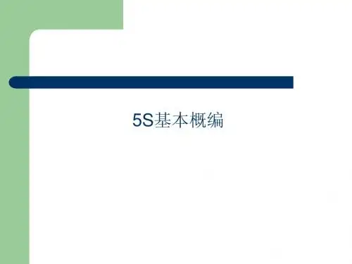 5S管理技巧