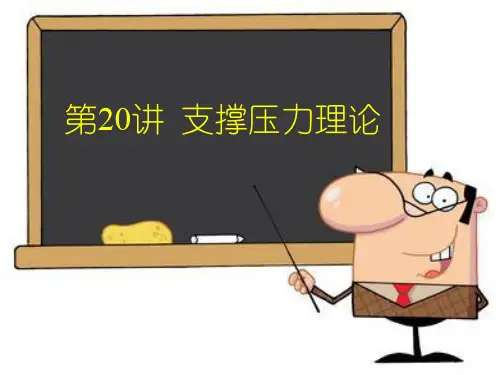 20讲 支撑压力理论