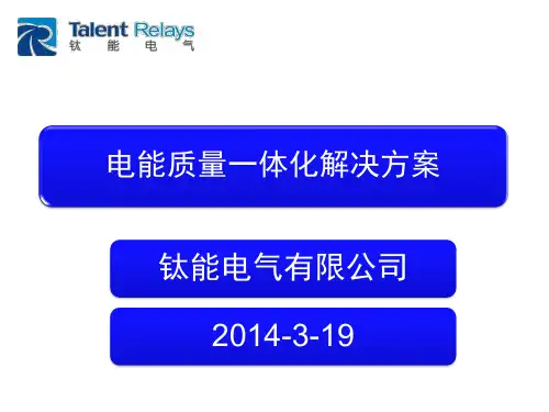 电能质量全面解决方案