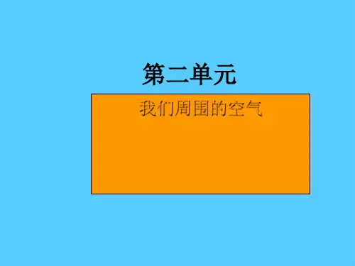 人教版初中化学九上 2.1 空气 第二课时课件  PPT