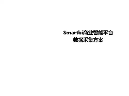 商业智能平台数据采集方案