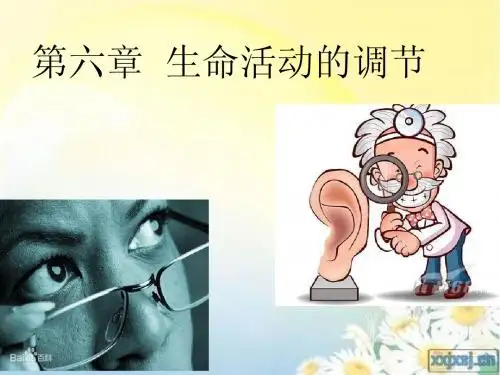 第六章,人体生命活动的调节