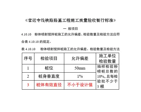 桥涵验收标准2
