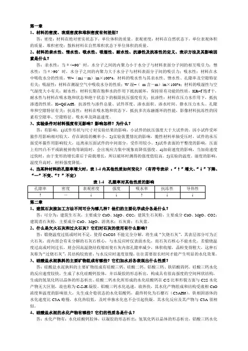 土木工程材料 2