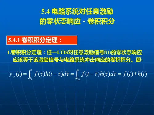 卷积积分