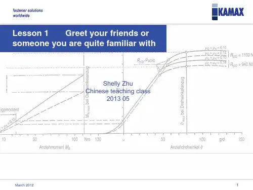 ppt for Chinese lesson