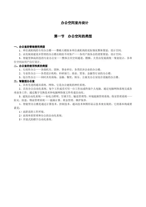 办公空间室内设计