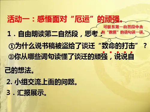 厄运打不挎的信念