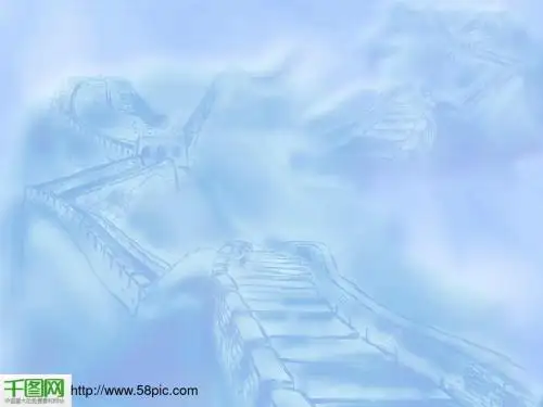 草地天空PPT模板