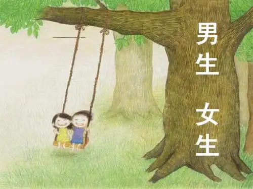 第三课第二框男生女生