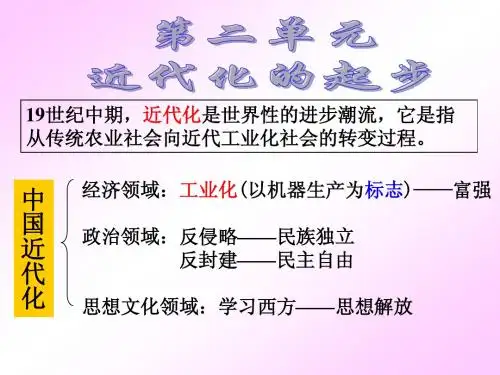 近代工业的兴起