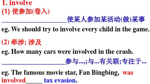 高中英语-unit 4 language point