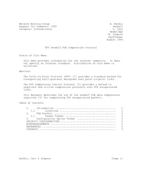 rfc1993.PPP Gandalf FZA Compression Protocol