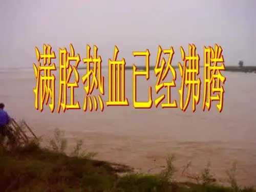 《满腔热血已经沸腾》ppt课件