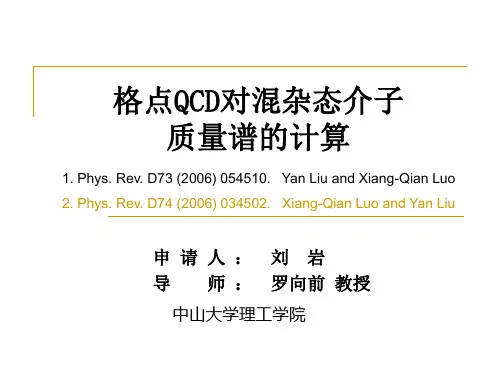 格点QCD对混杂态介子质量谱的计算