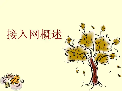 接入网概述