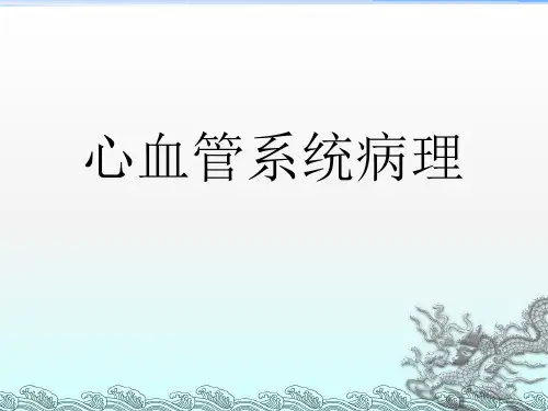 《病理学心血管大纲》PPT课件