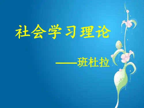 社会学习理论