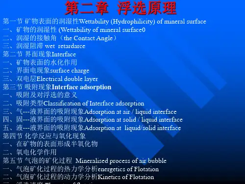 第二章浮选原理