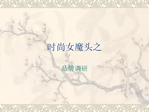时尚女魔头中出现的品牌