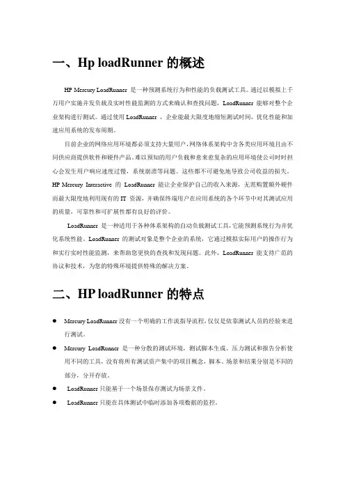 HP  loadRunner