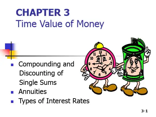 货币的时间价值chapter3-Timevalueofmoney专题培训课件