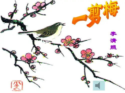 一剪梅(李清照)-优秀实用课件