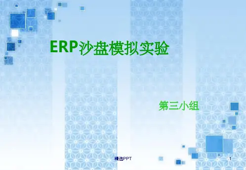 ERP模拟沙盘试验总结